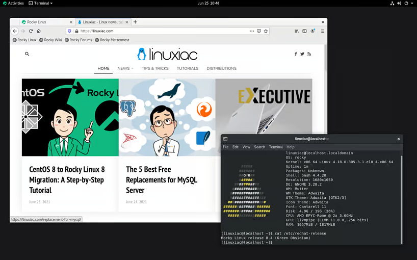 آموزش گام به گام مهاجرت از CentOS 8 به Rocky Linux 8 - پایگاه دانش سرور ...