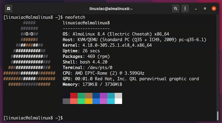 آموزش آپدیت CentOS 7 به AlmaLinux 8 (7)