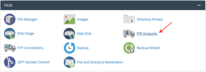 Ftp Accounts