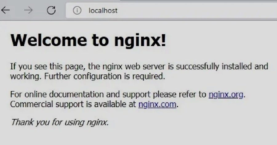 نصب nginx