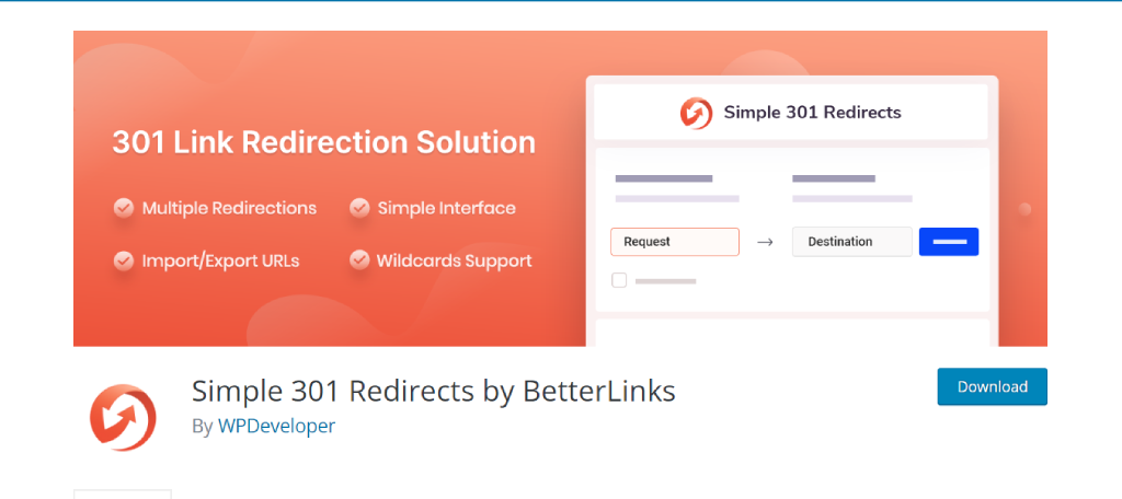 Simple 301 Redirects