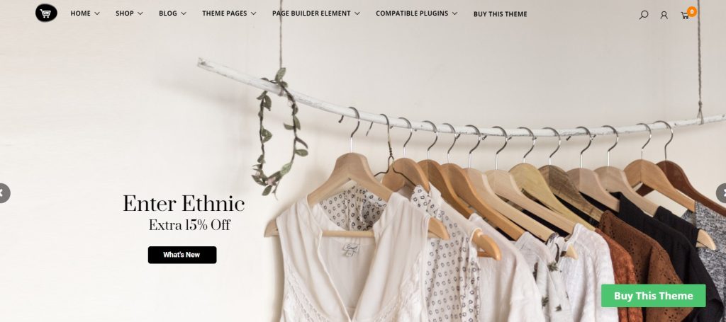 Storebox clothing store wordpress theme