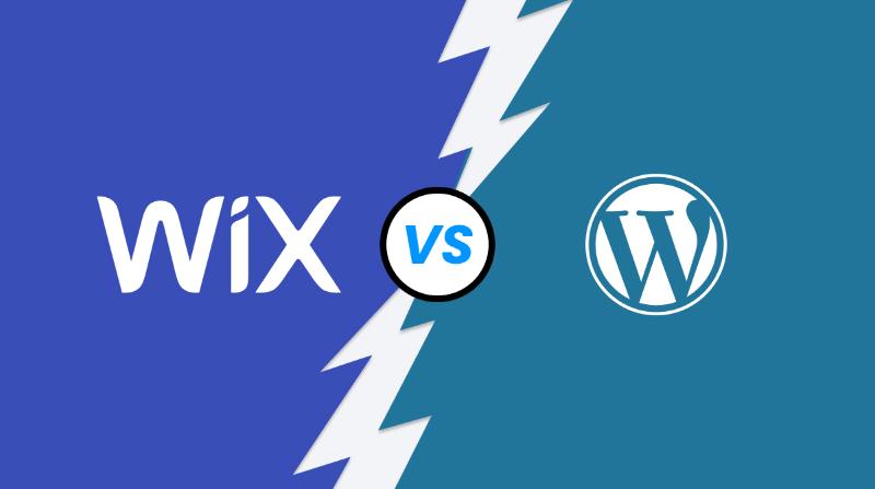 مقایسه wix و wordpress