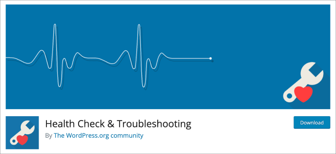 Health Check Troubleshooting plugin