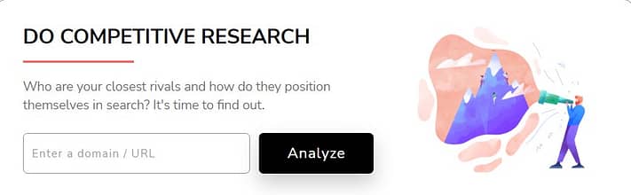 SE Ranking - Competitive research