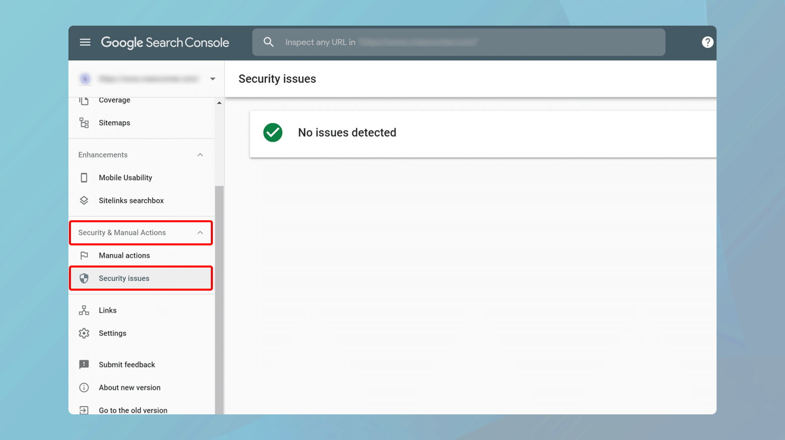 Google Search Console security issues