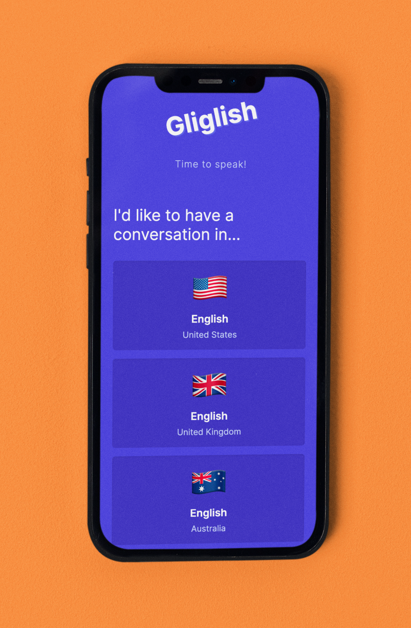 Gliglish: ChatGPT for languages | Product Hunt