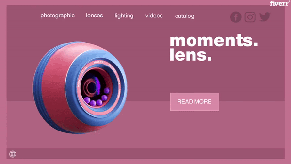 Animated 3D GIF | Fiverr Discover