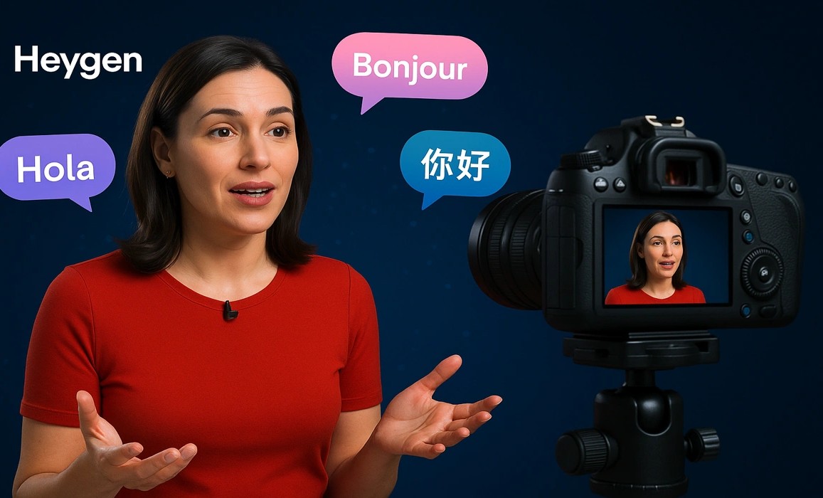 Heygen: ویدیوی خود را با صدای خودتان به هر زبانی ترجمه کنید!