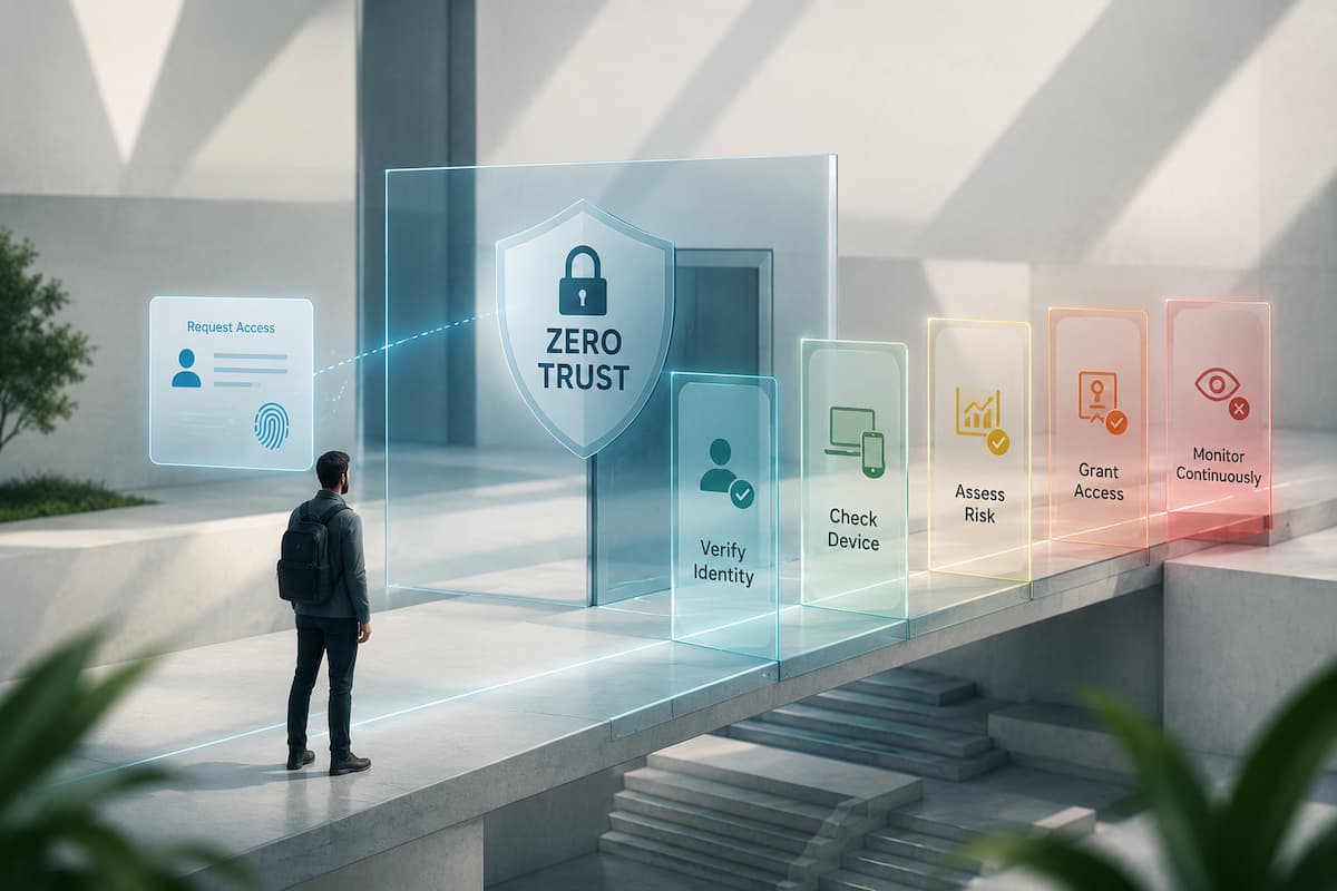 Zero Trust چیست؟ راهنمای کامل معماری Zero Trust در امنیت سایبری