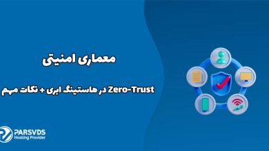 معرفی کامل معماری امنیتی Zero-Trust در هاستینگ ابری + نکات مهم