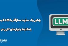 چطور یک سایت سازگار با LLM بسازیم؟ راهکارها و ابزارهای کاربردی